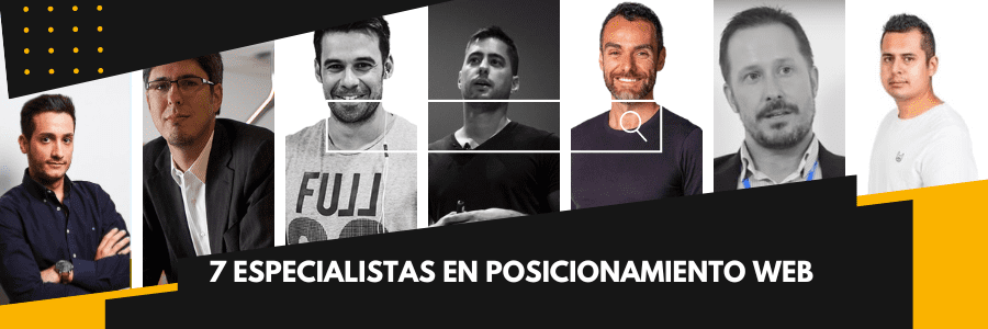 Los mejores especialistas en posicionamiento web