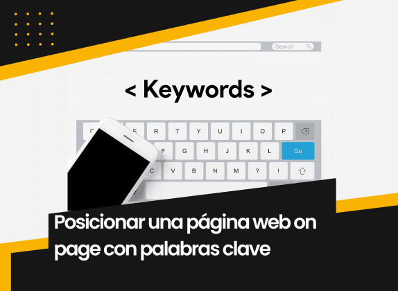 Posicionar una página web on page con palabras clave